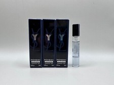 LOT OF 3 YVES SAINT LAURENT EAU DE PARFUM FOR MEN 3ML/0.1OZ MINI SIZE NIB
