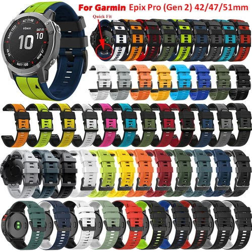 Garmin Epix Pro Gen 2 Sapphire Edition 51Mm For Garmin Epix Pro (Gen 2) 42mm 47mm 51mm Quick Release Strap Watch Band Strap