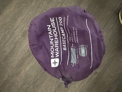 Mountain Warehouse Outdoor Schlafsack Basecamp 200 Sehr guter Zustand