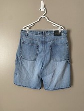 Vintage Levi's Silvertab Carpenters Baggy Denim Jean Shorts Men  s Sz 36 Y2K