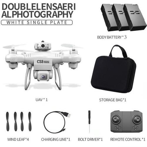 Rc Drone 4k Dron Quadcopter Cs8mini Obstacle Avoidance Mini Uav Aerial 4 Axis Ai - Picture 30 of 30