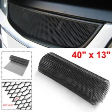 40*13 inch Car Universal Grille Mesh Net Sheet Aluminum Rhombic Auto Mesh Grill