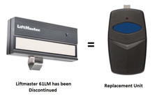 Sears Craftsman 139.53100 Remote is Equivalent to the 61LM