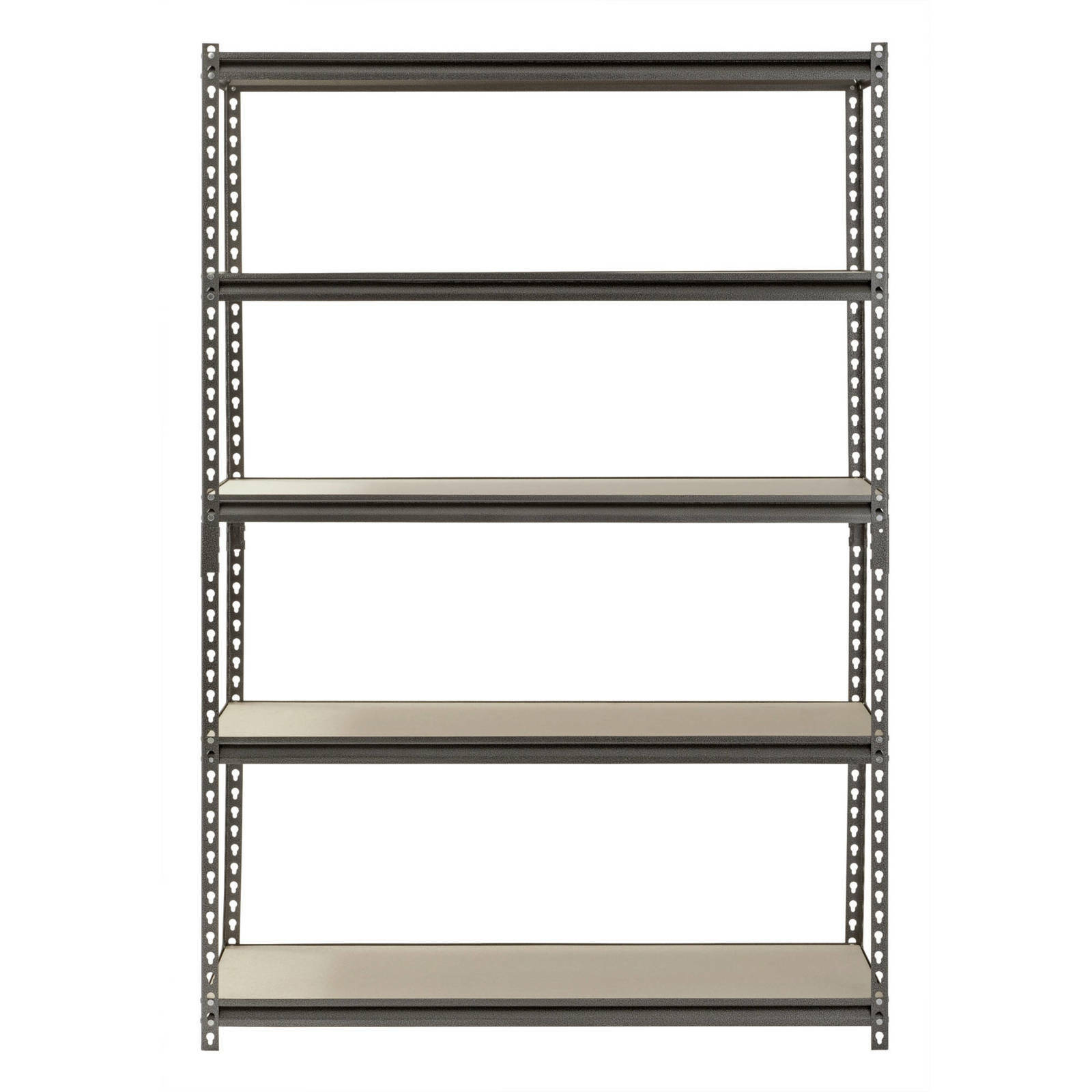 5 Shelves Heavy-Duty Steel, Storage Concepts By Jaken SCB1505W Shelving Unit