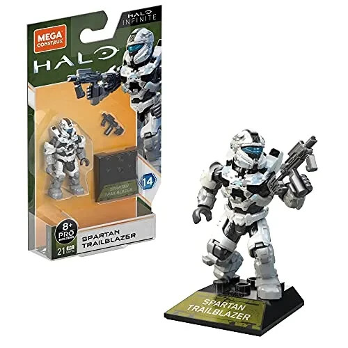 SPARTAN TRAILBLAZER w/ SMG, Halo Infinite Series 14, MEGA Construx NEW & SEALED! - Picture 1 of 4