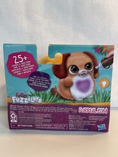 FurReal Fuzzalots Puppy Color-Change Interactive Feeding Toy - New