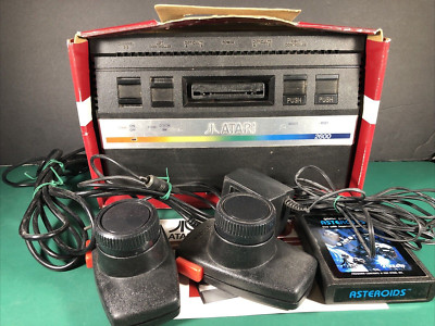 VTG Atari | 2600 Video Game Console System With Original Box | 1984 | FOR REPAIR