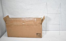 Sturdy Metal Wire Step Stake Frame For Yard Signs 10" x 24" 50 Pack Silver