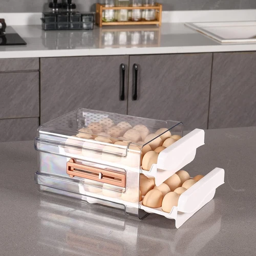 40 Capacity Egg Container for Refrigerator, Household Egg Holder for Fridge - Bild 6 von 7