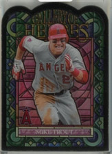 2013 Topps Archives Mike Trout gallery of heroes #GH-MT