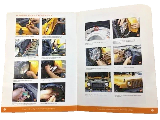 LED HAUPTSCHEINWERFER 7inch für JEEP / MOTORRAD - Bild 4 von 4