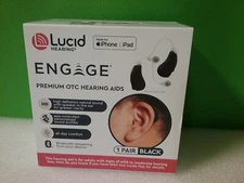 Lucid Hearing BT Engage Premium OTC Hearing Aids iPhone / iPad