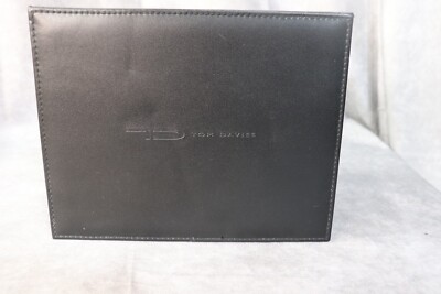 Tom Davies Couture For Jenna Eyewear, Watch, Jewelry Box Case Only Black