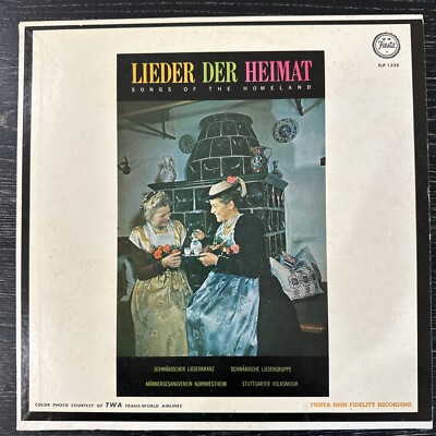 Songs Of The Homeland by Lieder Der Heimat, Vinyl LP, Fiesta FLP 1328, PO-VG++