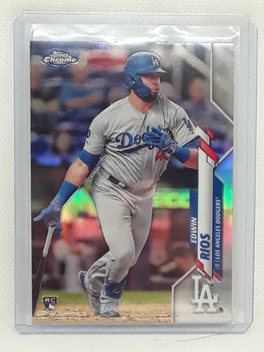 Edwin Rios 2020 Topps Chrome Baseball - Refractor #95 RC - Los Angeles ...