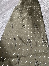 Chez Roffe Tie Mens Designer Necktie 100 Silk Green Tie