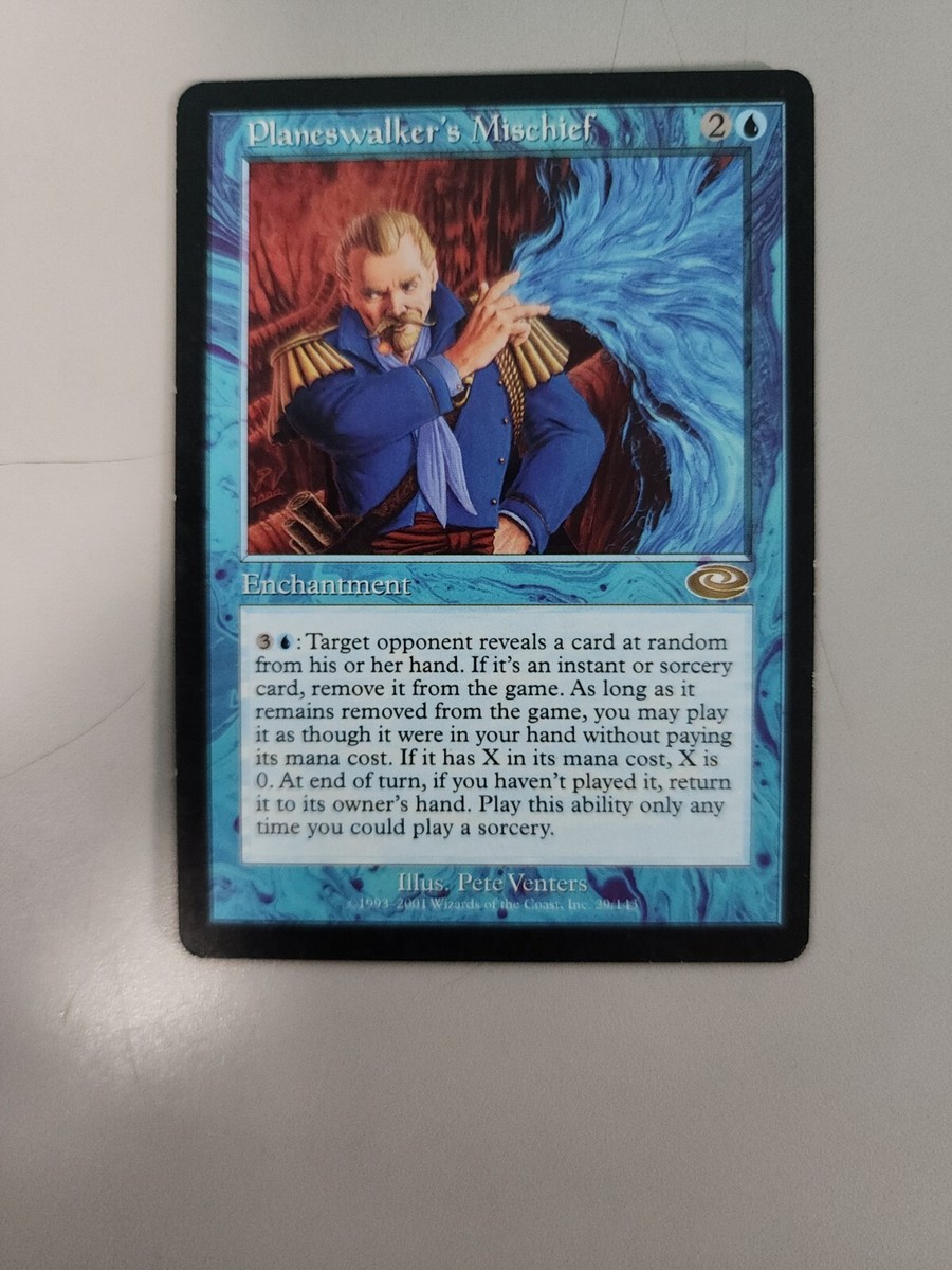 MTG Planeswalker's Mischief Planeshift 29/143 Regular Rare | eBay