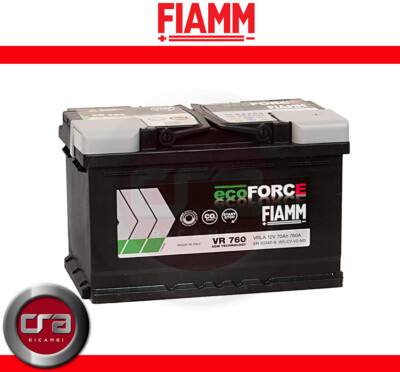 Batteria Auto FIAMM VR760 Ecoforce - 760A, Dimensioni 278x176x190mm - Foto 8