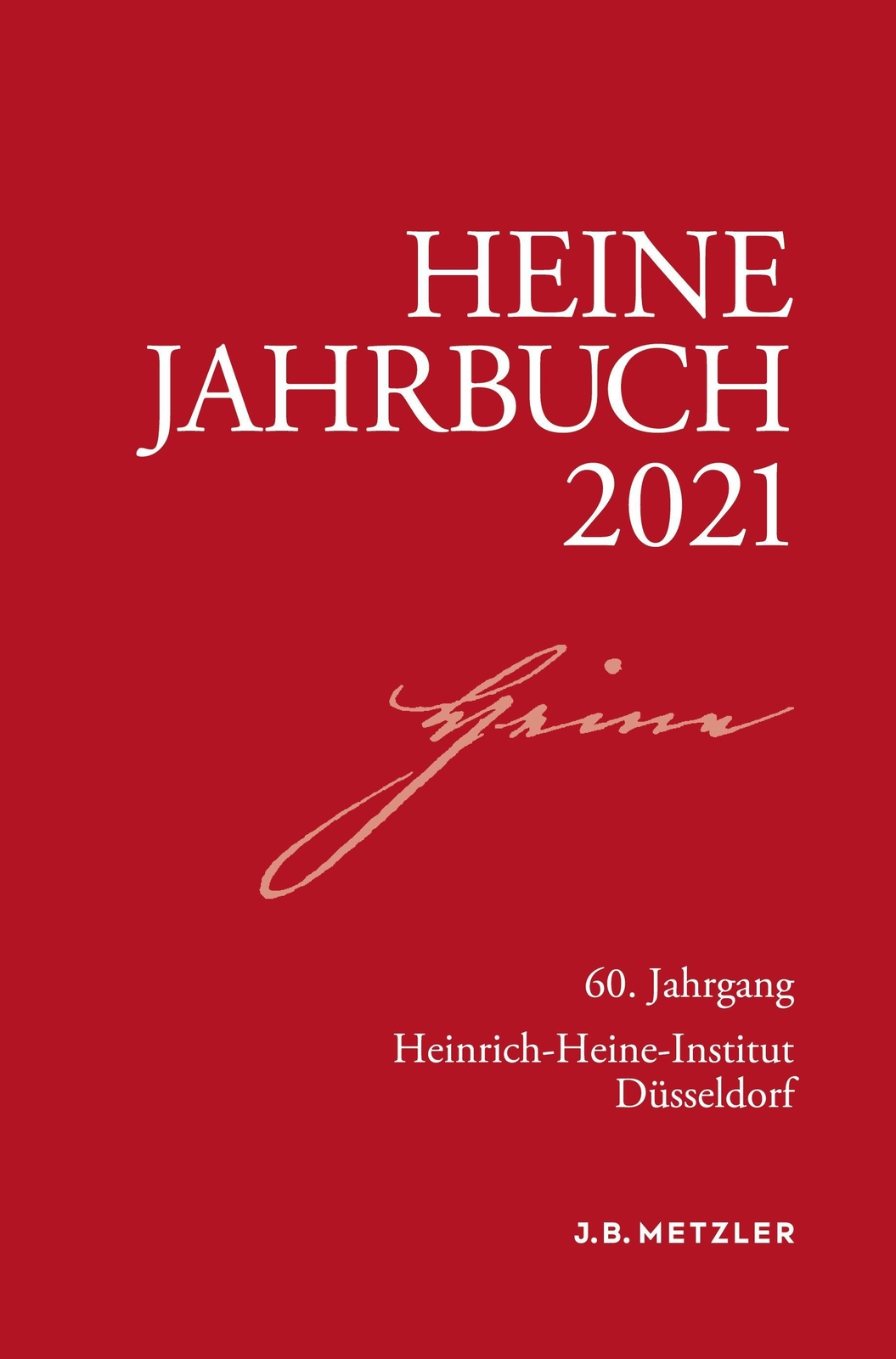 Thumbnail - Heine-jahrbuch 2021 Sabine Brenner-wilczek Taschenbuch X Deutsch 2022