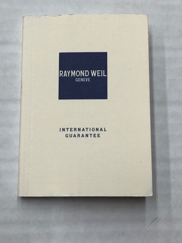 Raymond Weil International Garantieheft - Bild 1 von 4