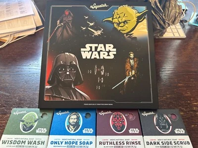 Dr. Squatch STAR WARS Limited Edition Box Set of 4 Soap Bars