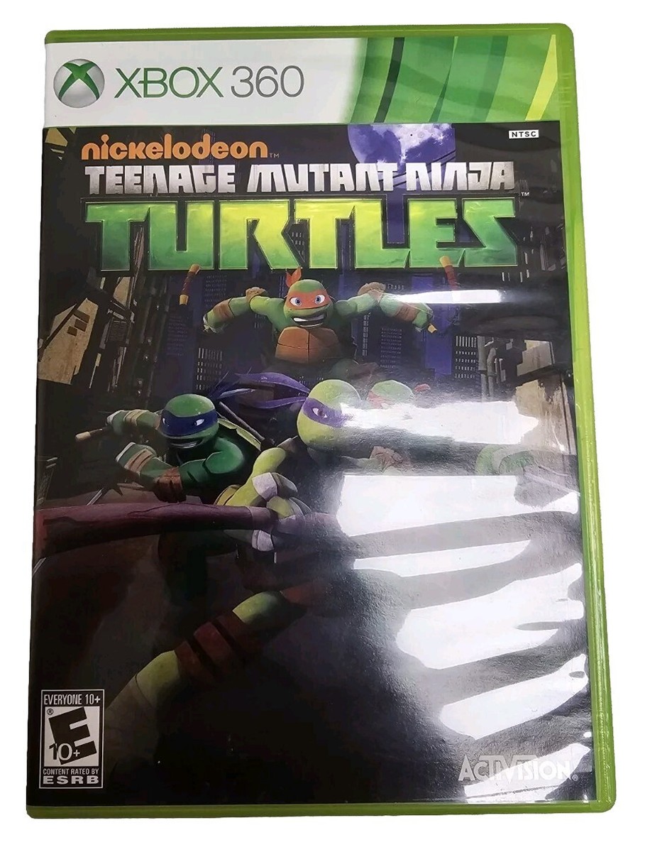 Nickelodeon Teenage Mutant Ninja Turtles Microsoft Xbox 360 Video