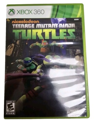Nickelodeon Teenage Mutant Ninja Turtles Microsoft Xbox 360 Video