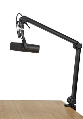 Gator GFWMICBCBM3000 Deluxe Frameworks Desktop Broadcast Mic Boom Stand