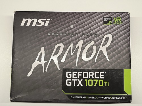 Carte graphique NVIDIA GeForce GTX 1070 Ti ARMOR 8G, boite d’origine. - Photo 5/6