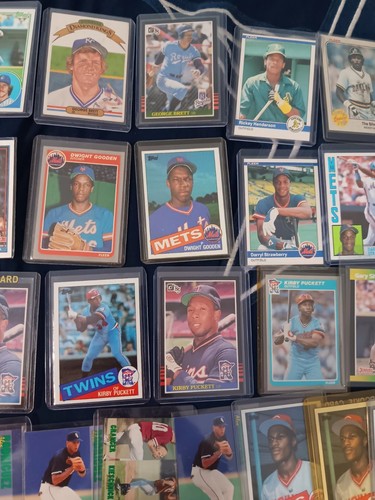 HUGE BASEBALL CARD LOT 105 CARDS TONY GWYNN RYNE SANDBERG PEDRO MARTINEZ & MORE - Picture 10 of 16