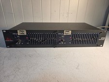 DBX 1215 Dual Channel 15-Band Graphic Equalizer Rack EQ Tested Working