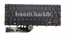 French backlit Keyboard Backlight For Dell XPS 15 9550 9560 9570 Inspiron 7568
