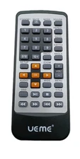 Ueme Remote Control Black for DVD Players