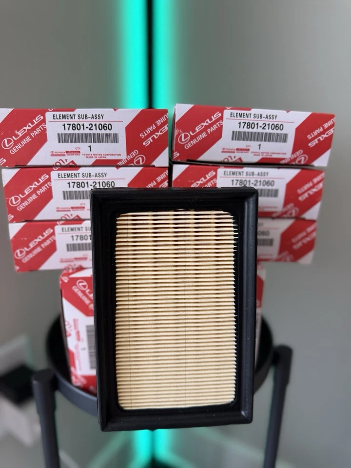 Filtro de aire para Toyota 2012-2025 Corolla / Prius / Prius C / Nuevo OEM 17801-21060 Foto 4 de 4