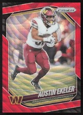 2025 Panini Prizm Red Wave 118/149 Austin Ekeler #242 JW1