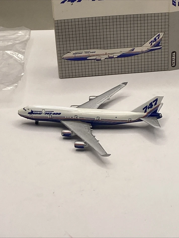 VTG Boeing 747-400 Schabak 921/33 Diecast Airplane  1:600 NOB Aviation Collect - Image 2 of 4