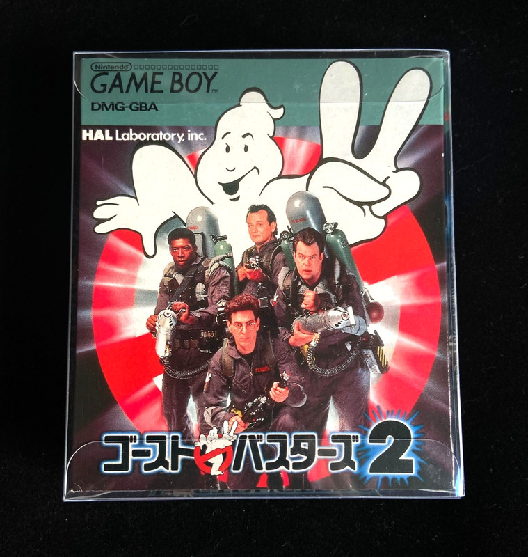 👻 Ghostbusters 2 Nintendo Game Boy Game Japanese Version w/Protector - NEW