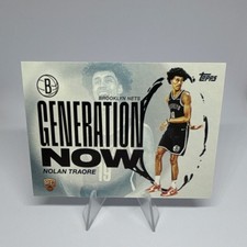 Topps 2025-26 Generation Now Rookie Insert Nolan Traore #GN-19 Nets NBA
