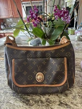 LOUIS VUITTON Monogram Tical GM Shoulder Bag M40077 LV Auth 129869