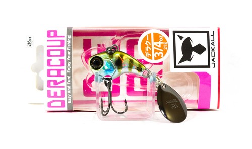 Leurre Jackall Deracoup 3/4 Oz HL Bluegill - Vibration Métal Coulante, Silencieux, Pour Truite En Eau Douce