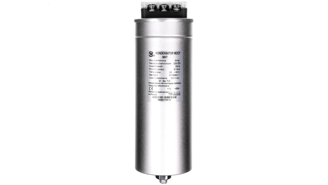 Low voltage gas condenser MKT KG MKT-5 with 5kVar regulation /T2UK