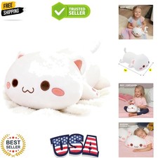 Cute Kitten Plush Toy Stuffed Animal Pet Kitty Soft Anime Cat Plush Pillow fo...