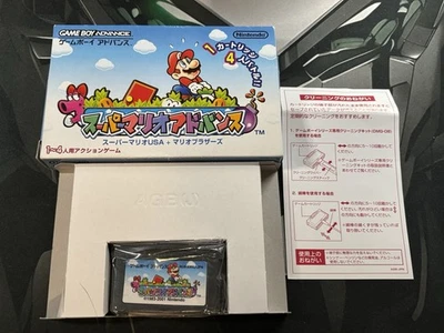 Super Mario Advance Gameboy Advance Japanese Import GBA Boxed UK Dispatch - Image 1 of 4