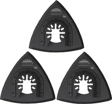 Triangle Sanding Pads for Oscillating Multitool with Universal Quic... Fast Ship