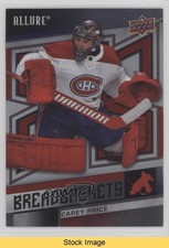 2021-22 Upper Deck Allure Breadbaskets Carey Price #BB-19 READ hj3