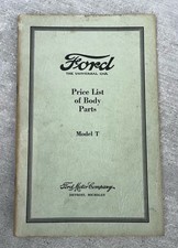 Ford Model T Price List Of Body Parts Book March 15 1927 Polyprints Reprint Ford Model T Price List Of Body Parts Book March 15 1927 Polyprints Reprint