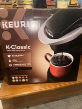 K-Classic Single-Serve K-Cup Pod Coffee Maker - Black⭐️Brand New⭐️50% off retail