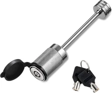 1 Pc Trailer Tongue Lock Fits Latch-Type Coupler w/ Keys for Towing Boat RV Car
