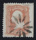 CKStamps: US Stamps Collection Scott#85 3c Washington Used