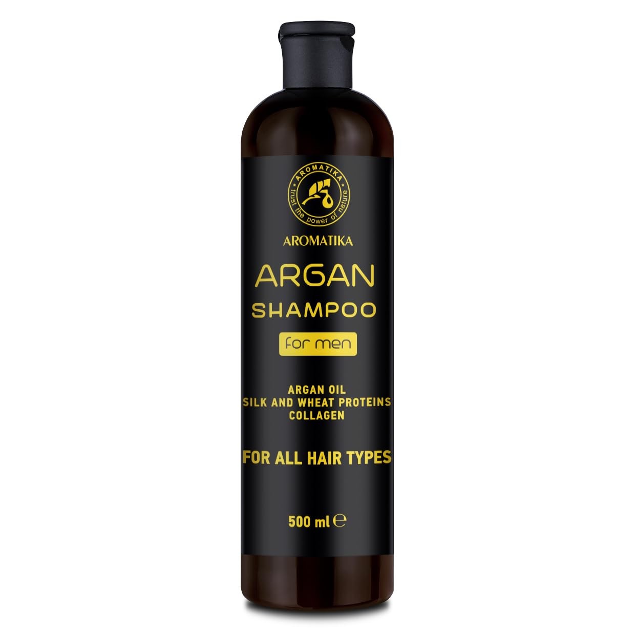 Shampoing à argan pour hommes contre le cuir chevelu qui gratte